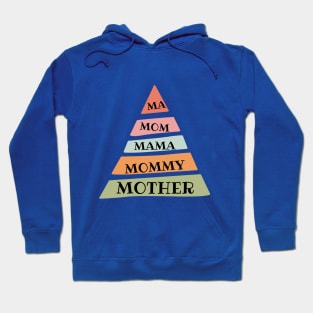 For Mother's Day. Different ways to call mom Hoodie